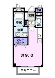 エイトワンAの間取り画像