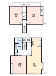 コーポ伏拝の間取り画像