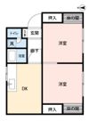 エアリーハイツBの間取り画像