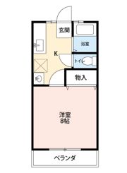 エルメゾン城ノ内A棟の間取り画像