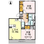 サニー五月田の間取り画像