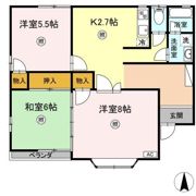 タンジコーポラスの間取り画像