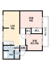 ラフィーネ東浜の間取り画像