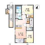 D・CスクエアIIIの間取り画像