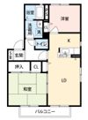 サンバリューBの間取り画像
