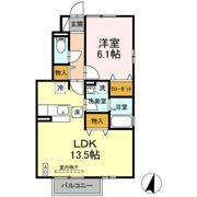 リバーグリーンの間取り画像