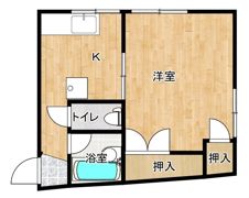 エルモア天満の間取り画像