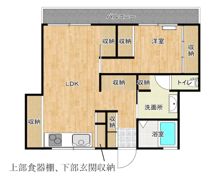 いなば荘の間取り画像