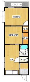 ゆくたけ第3コーポの間取り画像