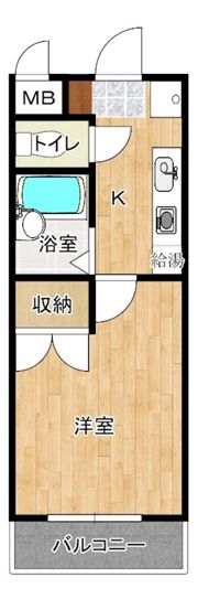 CROWN殿町の間取り画像