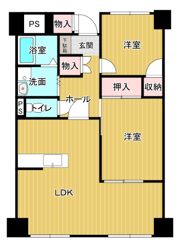 第6吾郷ビルの間取り画像