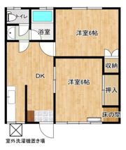 第一くま川荘の間取り画像