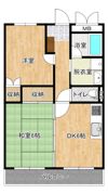CROWN相生IIの間取り画像