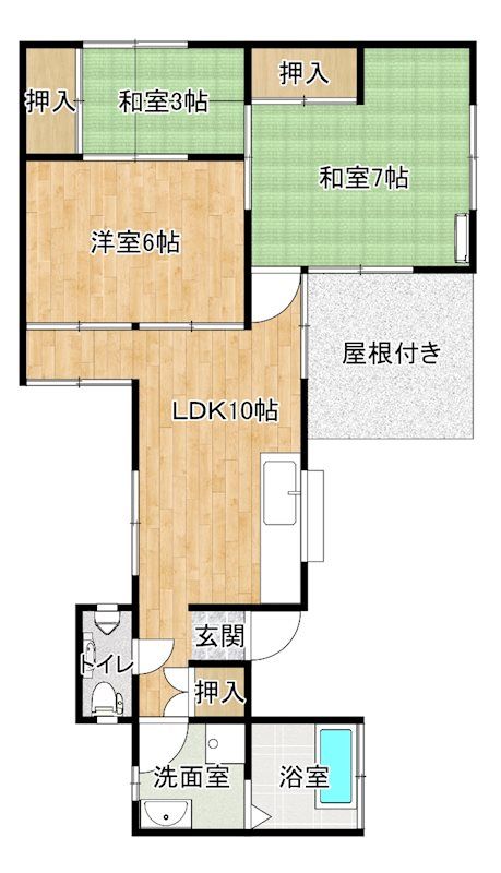 間取図