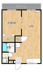エルモア青川の間取り画像