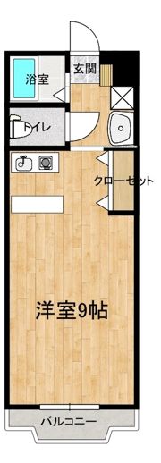 ベルメゾンの間取り画像