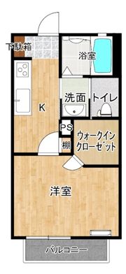 f plumeの間取り画像
