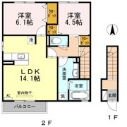 コデアスIM A棟の間取り画像