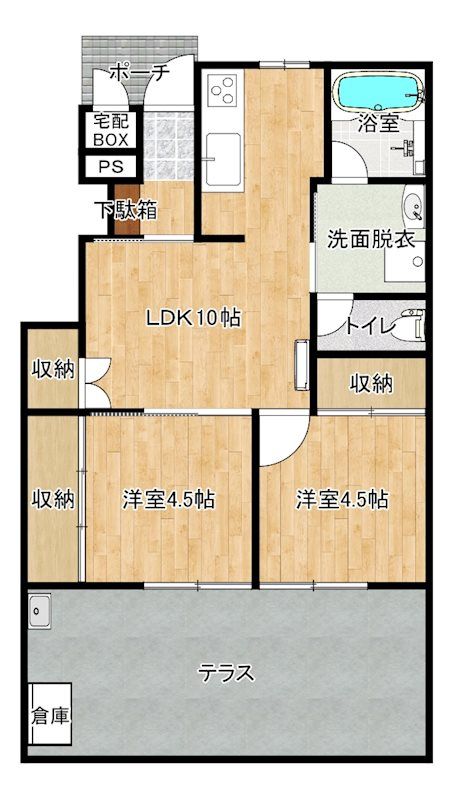 間取図
