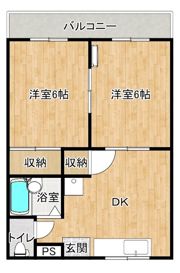 カルートン博多の間取り画像