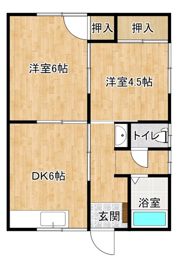 クリスタル博多の間取り画像