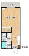 レジデンス博多の間取り画像