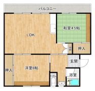 みどりコーポラス金城 1号棟の間取り画像