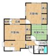 寺側住宅の間取り画像