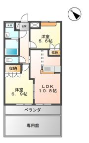 メゾン・パルティーダの間取り画像