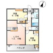 ロマン A棟の間取り画像
