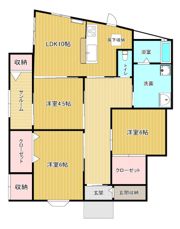 シャンポールVの間取り画像