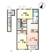 カレラ大津の間取り画像