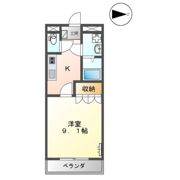 ブラウンハイツ塩冶 B棟の間取り画像