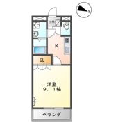 ブラウンハイツ塩冶 B棟の間取り画像