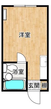 パレス博多の間取り画像