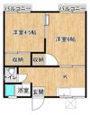 コーポ博多の間取り画像