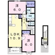 ボンアミ Bの間取り画像