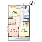 メルヴェールM．Iの間取り画像