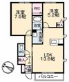 メゾンRYOSENII D棟の間取り画像