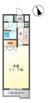 サンクレストII番館の間取り画像