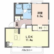 ラ・カーザ A棟の間取り画像