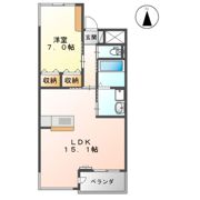 ファインパレスVの間取り画像