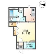 ライプニッツ・クレスト出雲の間取り画像