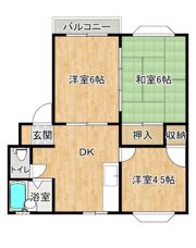 セカンドヴィラAの間取り画像