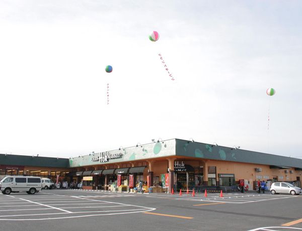 近くのフーズマーケットホック塩冶店まで617m（徒歩8分）