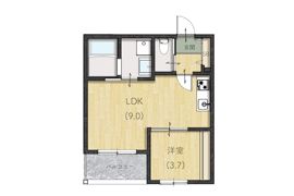 Lien大津新崎の間取り画像