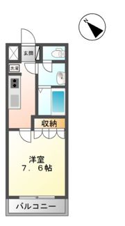 リバティ ウイングの間取り画像