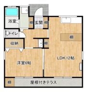 寺側住宅 1の間取り画像