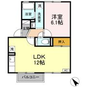 クレールコート A棟の間取り画像