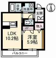 ボヌールの間取り画像